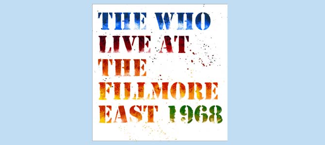 Live at the Fillmore East 1968