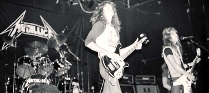 Cliff Burton & James Hetfield