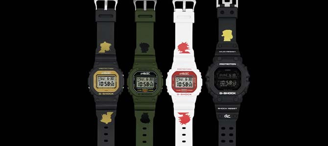 Relojes Gorillaz G-Shock de Casio